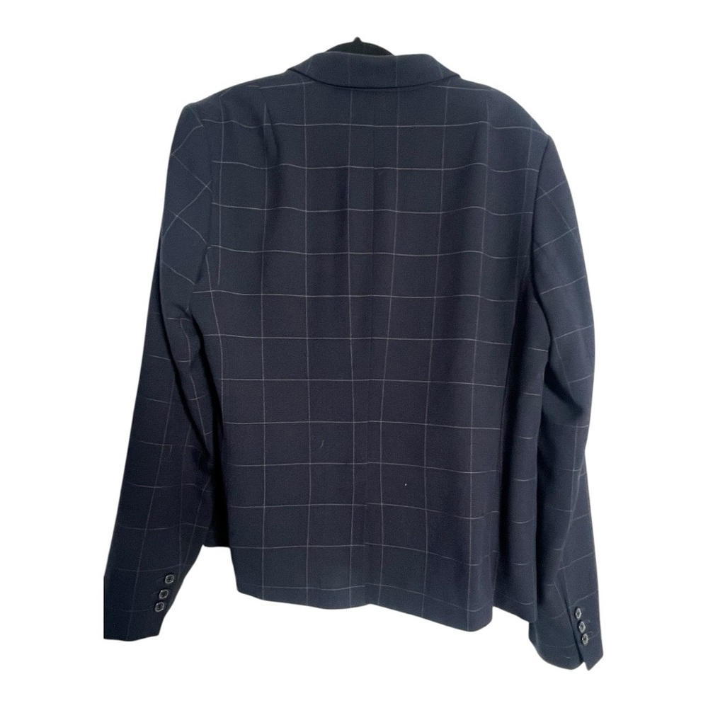 Banana Republic Navy Windowpane Blazer - Picture 5 of 7